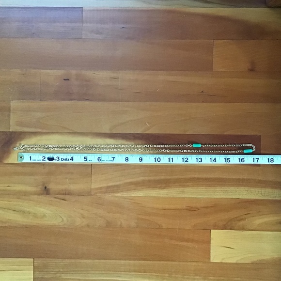 Vintage Emmons Signed Necklace Gold Tone Green Beads - Picture 11 of 12